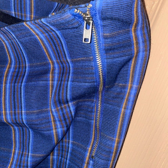 High Rise Plaid Cropped Mod Pants - Picture 4 of 4